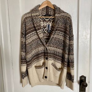 🆕 Pendleton Wool and Alpaca Cozy Cardigan S